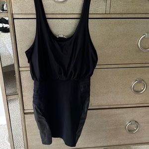 Alice & Olivia black mini tank dress